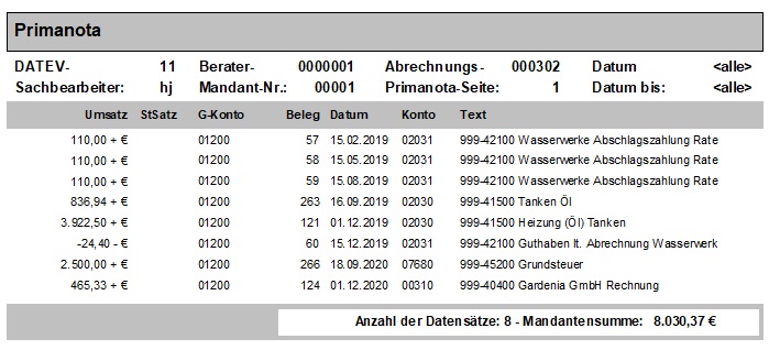 DATEV_Primanota