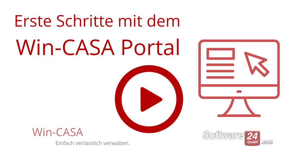 Erste Schritte mit dem Win-CASA Online Portal -- Video auf YouTube