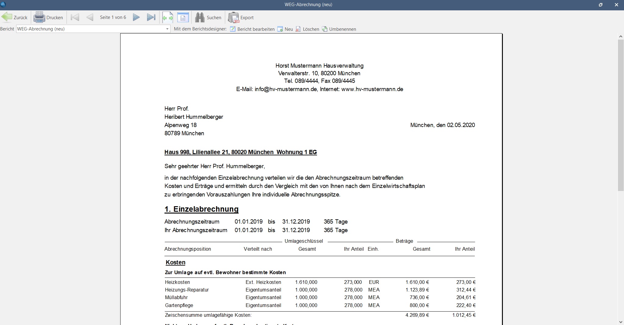 PRO_Abrechnung_Druckvorschau